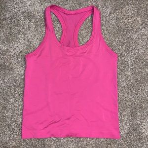 Sonic pink swiftly tech tank *race length* (size 4)